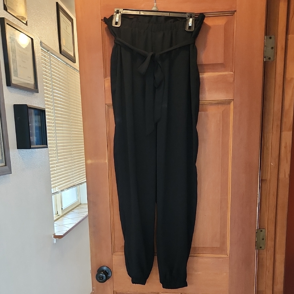 Venus Loosefit Baggie Pants With Bow